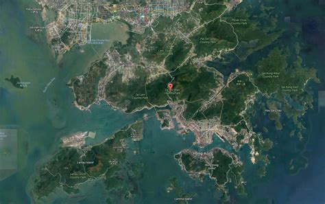 Hong Kong Map And Satellite Image