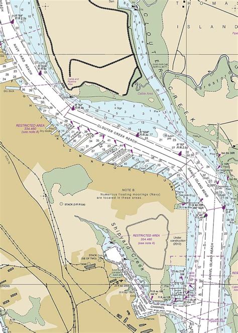 Charleston Harbor 2015 Old Map Nautical Chart South Carolina | Etsy