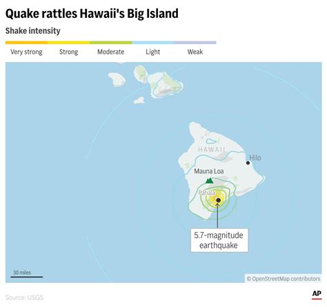 5.7 earthquake strikes near Big Island of Hawaii - oregonlive.com