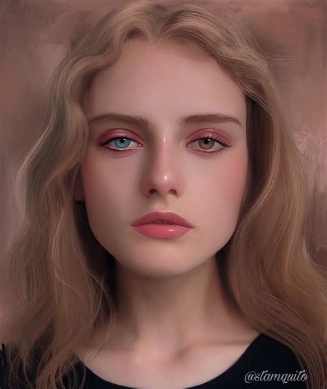 ArtStation - ANDREW, Stam Quito Digital Portrait Art, Digital Art Girl, Portrait Drawing ...