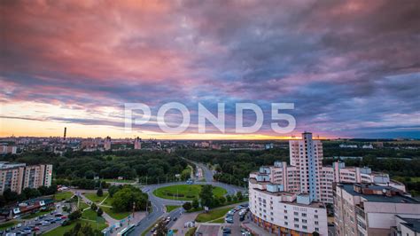 Minsk Bangalore square Cloudy sunset Timelapse 4K Stock Footage,#square ...