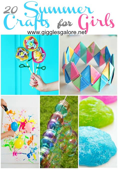 20 Fun DIY Summer Craft Projects For Girls