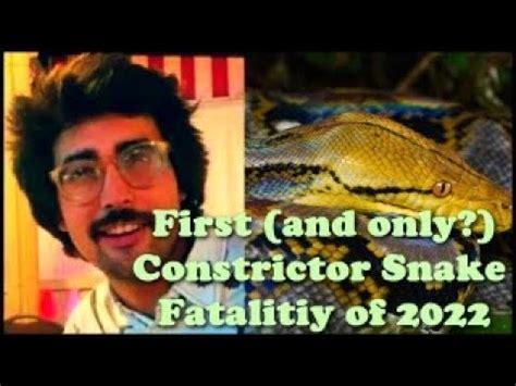 The Tragic Death of Snake Owner Elliot Senseman - YouTube