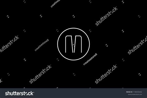 Letter M Logo Negative Space Effect Stock Vector (Royalty Free) 1196555452 | Shutterstock