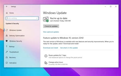 Windows 10 22H2 download with Update Assistant tool