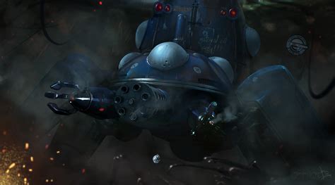 Wallpaper : Ghost in the Shell, Tachikoma, gun, armor, robot 2876x1600 - wallpaperUp - 1004350 ...