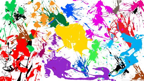 Paint Splatter Ultra HD Desktop Background Wallpaper for : Widescreen & UltraWide Desktop ...