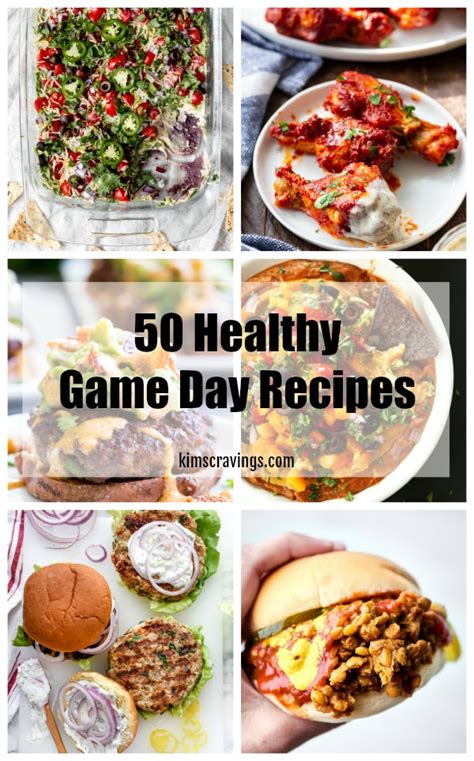 50 Healthy Game Day Recipes - Kim's Cravings