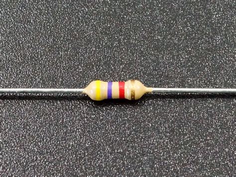 Resistor 4.7K Ohm 5% 1/4W (25-Pack) - ProtoSupplies