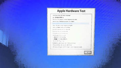 Apple Macbook Hardware Test - YouTube