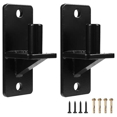 Snapklik.com : Rasugarlary Wall Mount Gate Hinges, Black Farm Gate Hinge, 2 Pack Chain Link ...