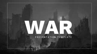 Free War Template PowerPoint & Google Slides