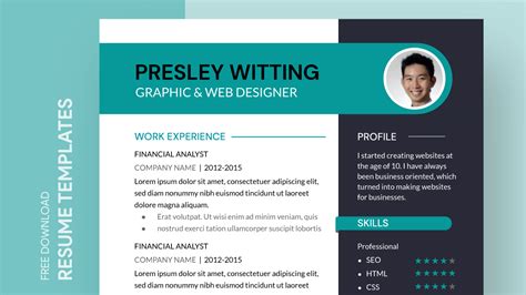 Graphic Designer Resume Free Google Docs Template - gdoc.io