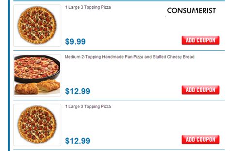 Domino’s Online Pizza Ordering Now Featuring Pick Your Own Price Option – Consumerist