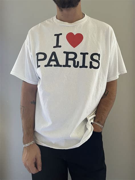 The 1975 The 1975 Tour Merch I Heart Paris S/S T-Shirt | Grailed