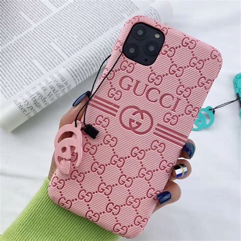 Gucci Leather Case For iPhone 12 GG Leather Phone Cases