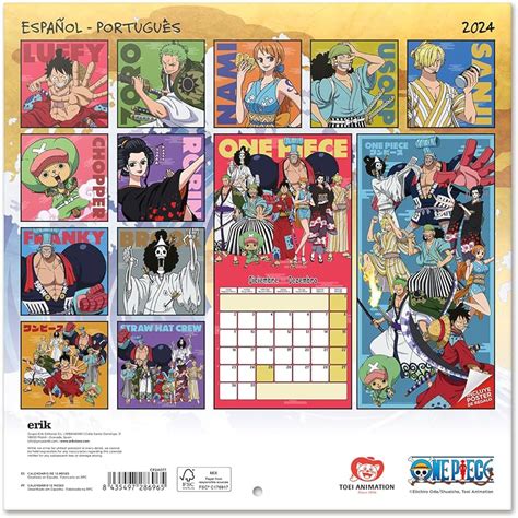 One Piece Anime Wall Calendar 2024 English Free Printable September