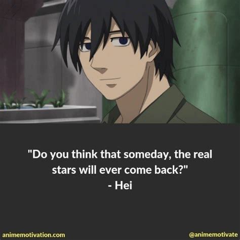 The 19 Most Classic Darker Than Black Quotes For Anime Fans