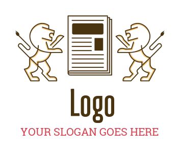 Finest Newspaper Logos | Newspaper Logo Maker | LogoDesign.net