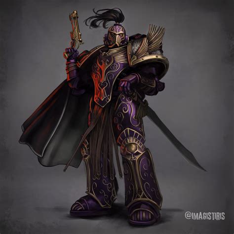 ArtStation - Emperor's children - Warhammer 30k fanart