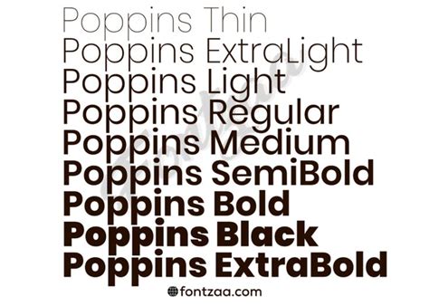 Poppins Font | Poppins font, Fonts, Free fonts download