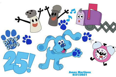 Blue's Clues 25th Anniversary by ArtisticAmos on DeviantArt