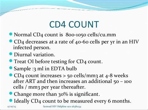 Hiv management ppt for counselors 2013