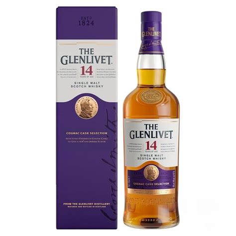 The Glenlivet 14 Year Old Cognac Cask Selection Single Malt Scotch Whisky | Frootbat