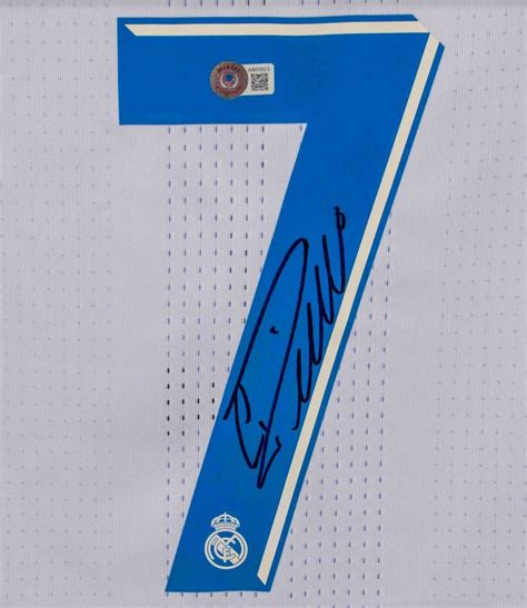 Cristiano Ronaldo Signed Real Madrid Jersey #7 - Beckett COA - MVPs ...