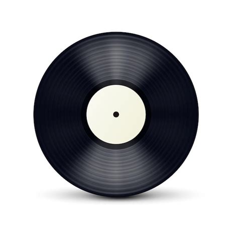 Premium Vector | Vinyl plate disc realistic vinyl record vector ...