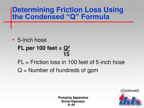 PPT - Pumping Apparatus Driver/Operator — Lesson 9 PowerPoint ...