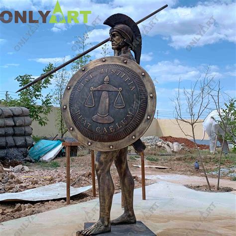 Where is the leonidas statue sparta? | onlyart sculpture co.,ltd