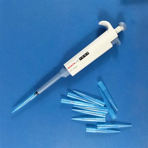 Dragon lab Brand Single Channel Manual Adjustable TopPette Pipette Pipet Pipettor 100 1000ul ...