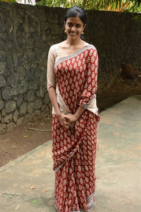 Tamil Actress Kani Photos in Saree @ Burma Movie Press Meet ...