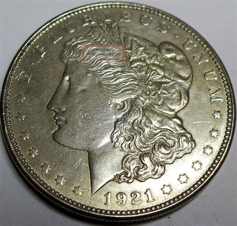 1921 - D Morgan Silver Dollar 1921d Denver