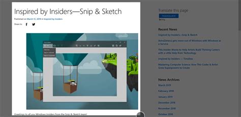 Windows 10 Tip: Snip & Sketch | Windows Experience Blog