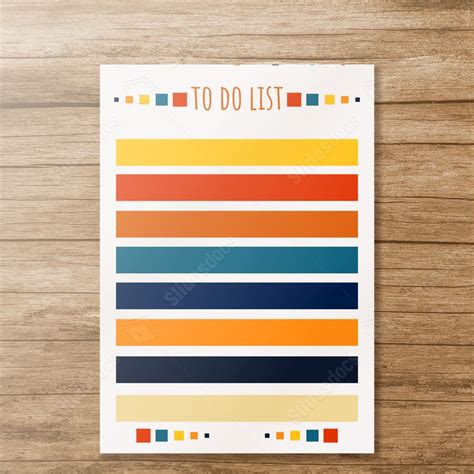Colorful Colourful Planner Plan Scrapbook Paper Rainbow Memo Aesthetic Printable Cute Word ...