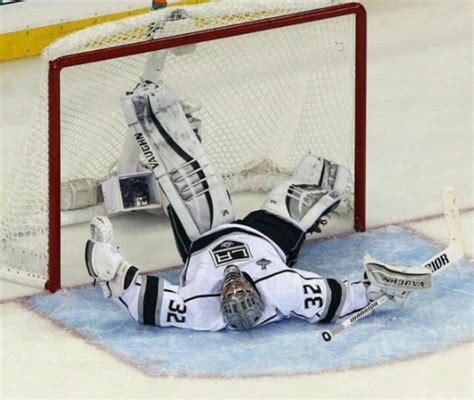 Jonathan Quick during game 4 of the Stanley Cup Finals 2014 | Jonathan ...