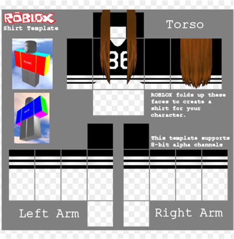 PNG gratuit tshirt roblox png - modèle de chemise youtube roblox image ...