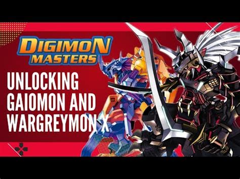 Unlocking Gaiomon and Wargreymon X, Agumon X Digivolution Line on Digimon Masters Online (GDMO ...