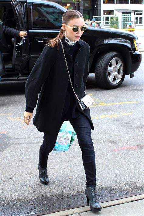 Rooney Mara Autumn Style - Out in New York City, October 2015 • CelebMafia