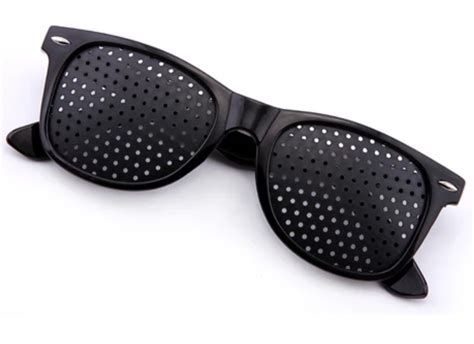 Pinhole glasses improve vision., Women's Fashion, Watches & Accessories ...