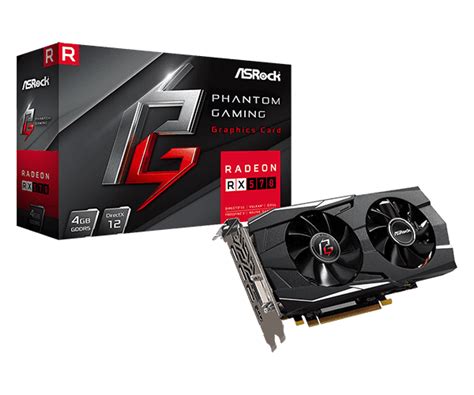 ASRock | AMD Phantom Gaming D Radeon™ RX570 4G