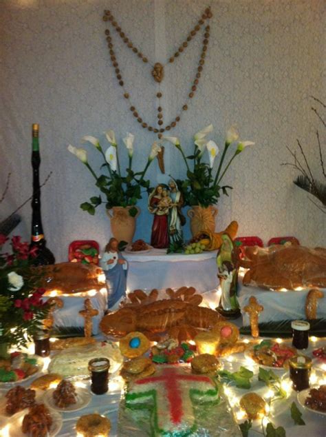 St. Joseph Altar - Sacred Heart of Jesus Catholic Church - Lacombe, LA