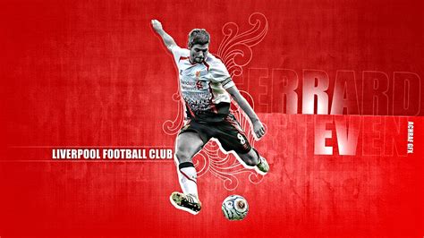 Download Steven Gerrard Liverpool Football Club Captain Wallpaper | Wallpapers.com