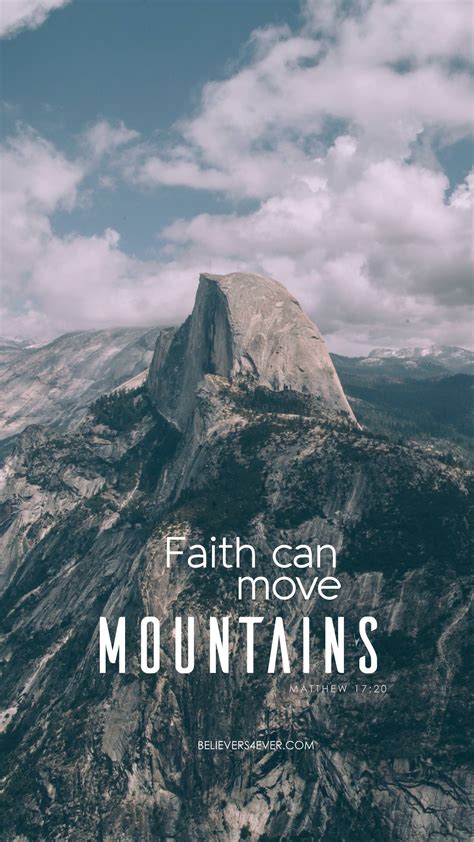 Faith Can Move Mountains Wallpapers - Wallpaper Cave