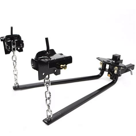 XtremepowerUS Weight Distribution Equalizer Trailer Sway Control Towing Hitch Bar 1,000lbs 2 ...