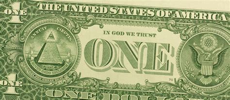 The Secret Symbols on the Back of the Dollar Bill | In god we trust ...