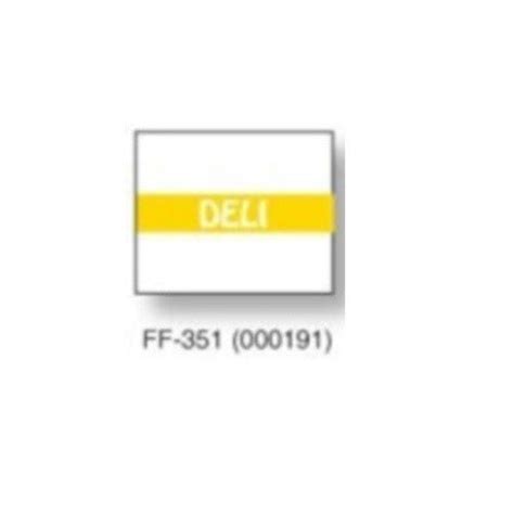 Monarch 1136 "Deli" Labels (8 rolls) - 000191 – Image Supply