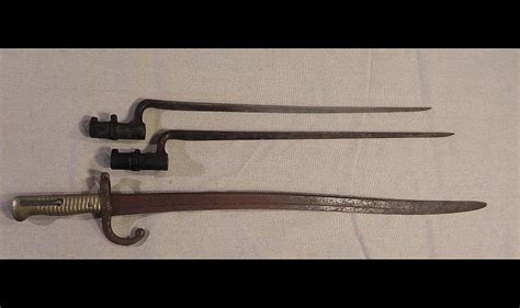 3 Civil War era Bayonets - Apr 02, 2013 | K.C. Auction Company in MO